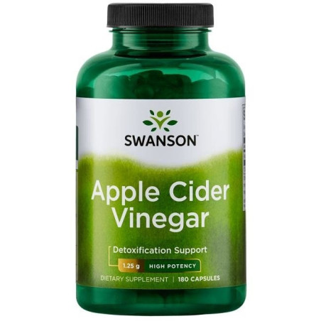 SWANSON Apple Cider Vinegar 625 mg (180 kaps.)