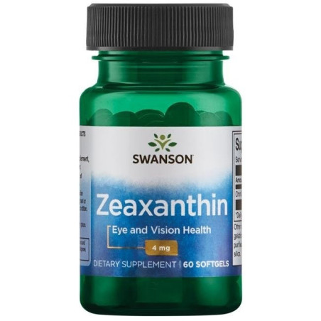 SWANSON Zeaksantyna OmniXan 4 mg (60 kaps.)