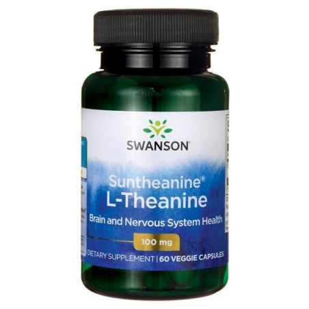 SWANSON L-Teanina 100 mg (60 kaps.)