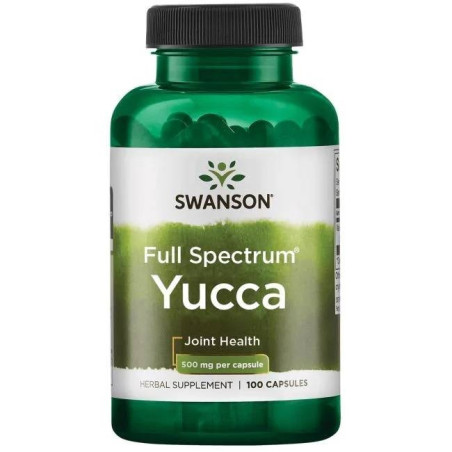 SWANSON Yucca 500 mg (100kaps.)