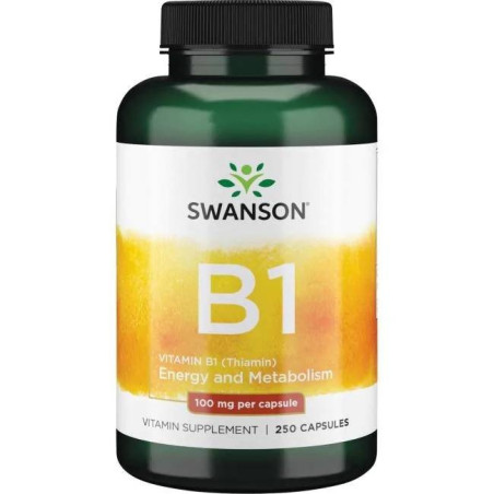 SWANSON Witamina B-1 100 mg (250 kaps.)