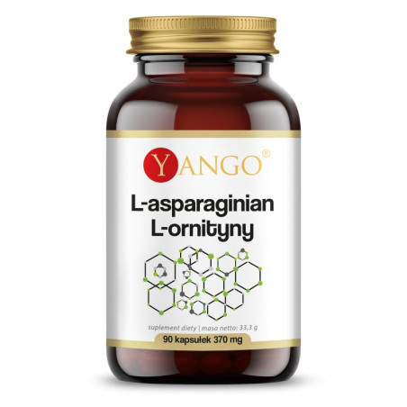 YANGO L-asparaginian L-ornityny (90 kaps.)
