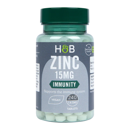 HOLLAND & BARRETT Zinc 15 mg (240 tabl.)