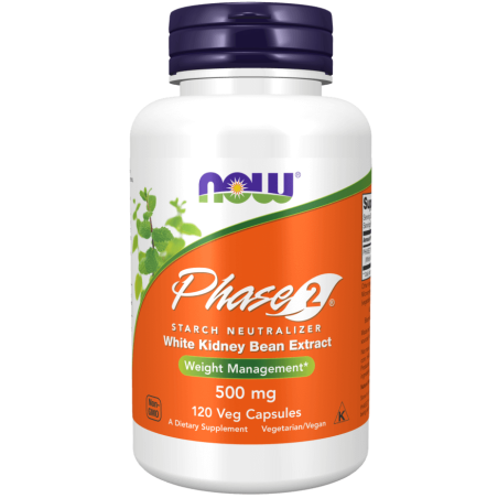 NOW FOODS Phase 2 500 mg (120 kaps.)