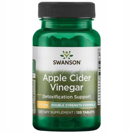 SWANSON Apple Cider Vinegar 200 mg (120 tabl.)