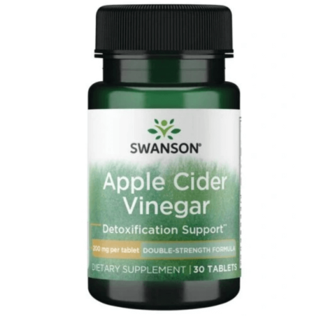 SWANSON Apple Cider Vinegar 200 mg (30 tabl.)