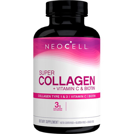 NEOCELL Super Collagen + Vitamin C & Biotin (180 tabl.)