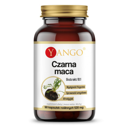 YANGO Czarna maca (90 kaps.)
