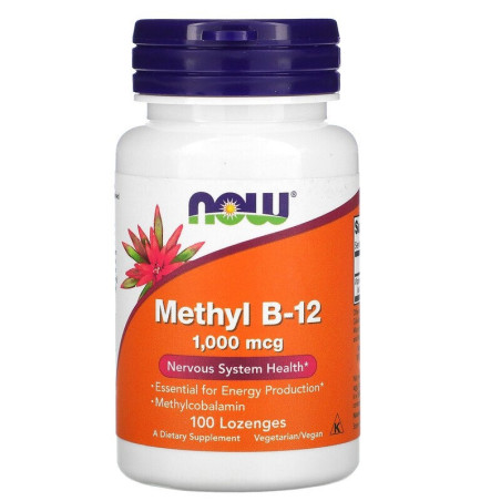 NOW FOODS Methyl B12 1000 mcg (100 tabl.)