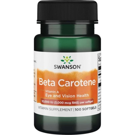 SWANSON Beta Carotene (100 kaps.)