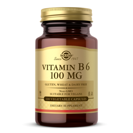 SOLGAR Vitamin B6 - Witamina B6 100 mg (100 kaps.)