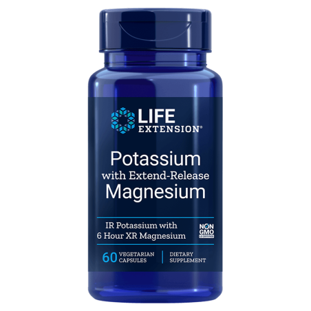 LIFE EXTENSION Potassium with Extend-Release Magnesium (60 kaps.)