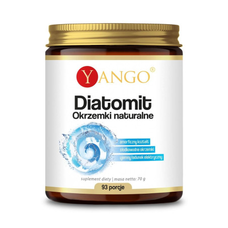 YANGO Diatomit - Okrzemki naturalne (70 g)