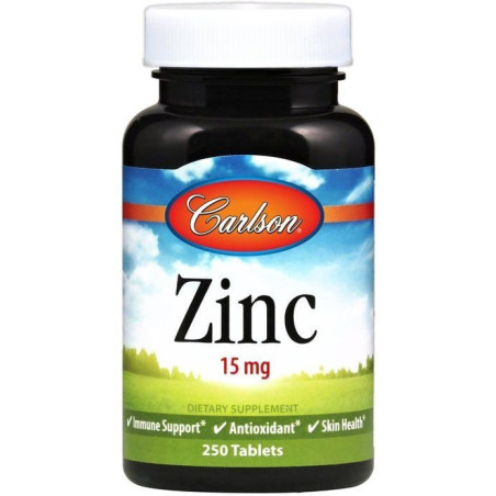 CARLSON Zinc 15 mg (250 tabl.)