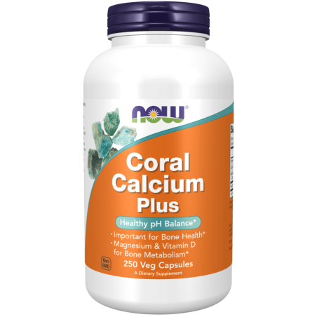 NOW FOODS Coral Calcium Plus (250 kaps.)