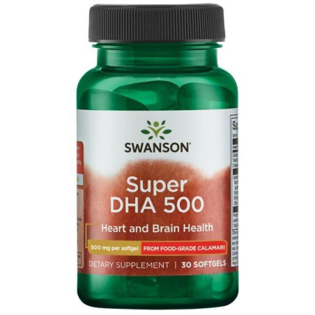 SWANSON Super DHA 500 675 mg (30 kaps.)