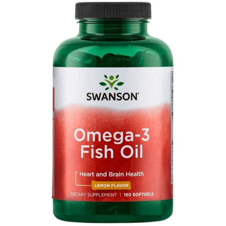 SWANSON Omega-3 Fish Oil (150 kaps.)