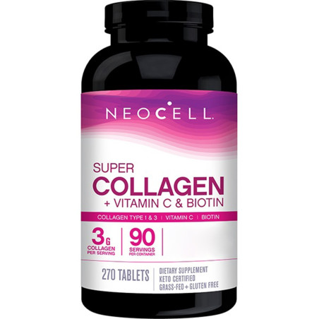NEOCELL Super Collagen + Vitamin C & Biotin (270 tabl.)