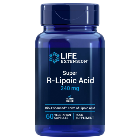 LIFE EXTENSION Super R-Lipoic Acid EU (60 kaps.)