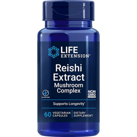 LIFE EXTENSION Reishi Extract Mushroom Complex (60 kaps.)