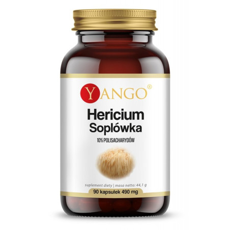 YANGO Hericium - ekstrakt 10% polisacharydów (90 kaps.)
