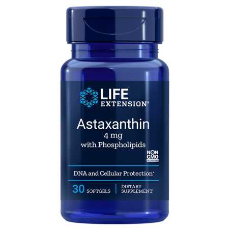 LIFE EXTENSION Astaksantyna 4 mg i Fosfolipidy (30 kaps.)
