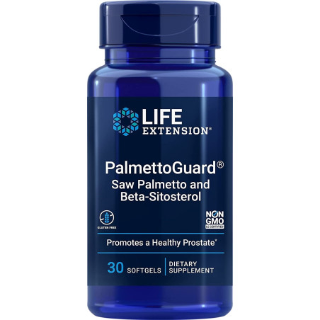 LIFE EXTENSION PalmettoGuard Saw Palmetto with Beta-Sitosterol (30 kaps.)