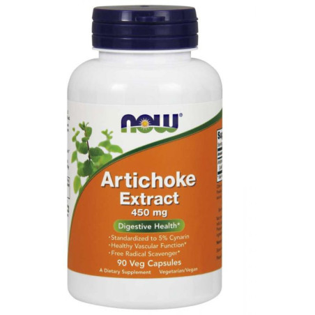 NOW FOODS Artichoke Extract - Karczoch ekstrakt 450 mg (90 kaps.)
