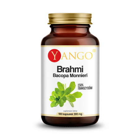 YANGO Brahmi - ekstrakt 50% bakozydów (100 kaps.)