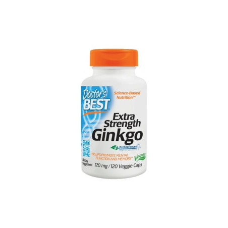 DOCTOR'S BEST Ginkgo Biloba ekstrakt (120 kaps.)