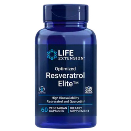 LIFE EXTENSION Optimized Resveratrol Elite (60 kaps.)
