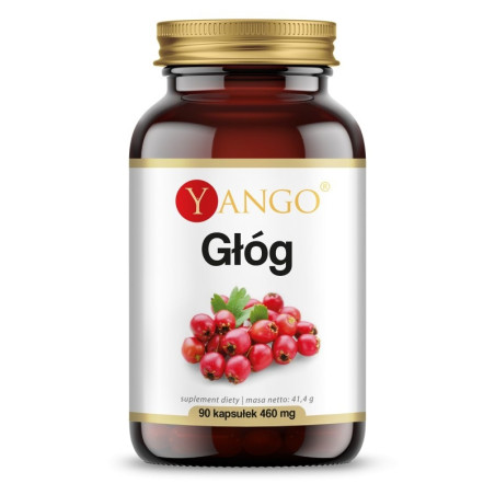 YANGO Głóg ekstrakt 370 mg (90 kaps.)