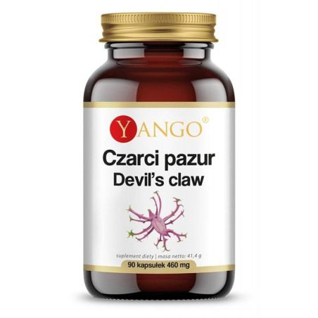 YANGO Czarci Pazur - Devils Claw 370 mg (90 kaps.)