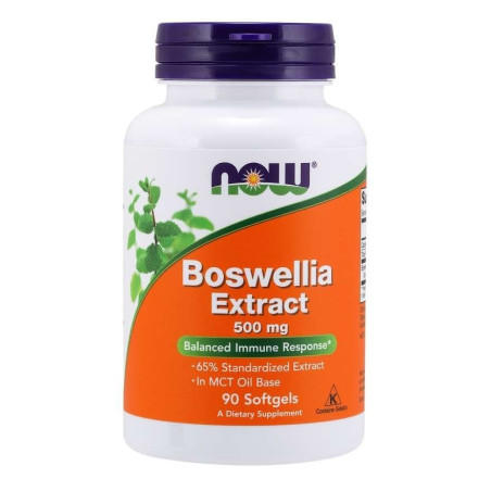NOW FOODS Boswellia 500 mg ekstrakt (90 kaps.)