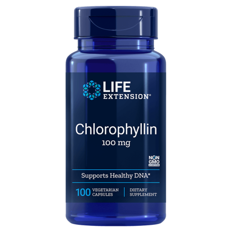LIFE EXTENSION Chlorophyllin - Chlorofilina 100 mg (100 kaps.)