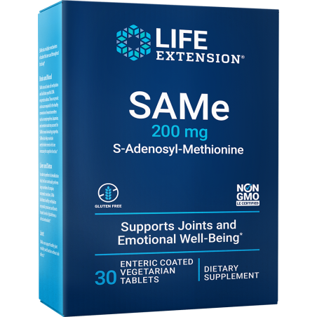 LIFE EXTENSION SAMe 200 mg (30 tabl.)