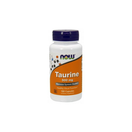 NOW FOODS Taurine - Tauryna 500 mg (100 kaps.)
