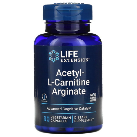 LIFE EXTENSION Acetyl-L-Carnitine Arginate - Arginian Acetylo-L-Karnityny (90 kaps.)