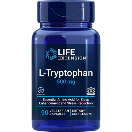 LIFE EXTENSION L-Tryptophan 500 mg (90 kaps.)