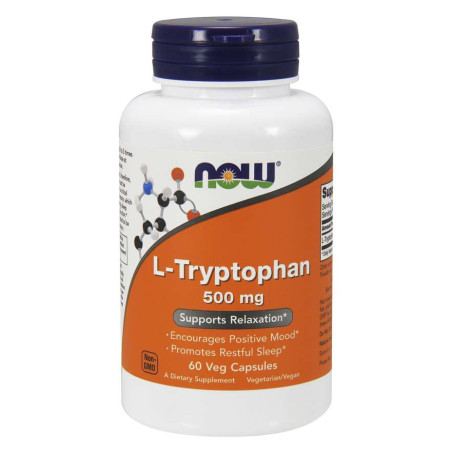 NOW FOODS L-Tryptofan 500 mg (60 kaps.)