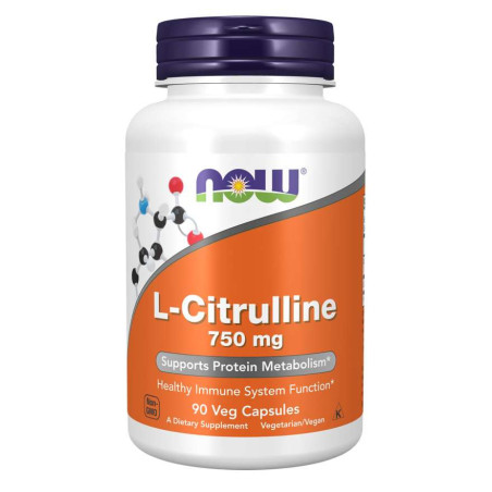 NOW FOODS L-Citrulline 750 mg (90 kaps.)
