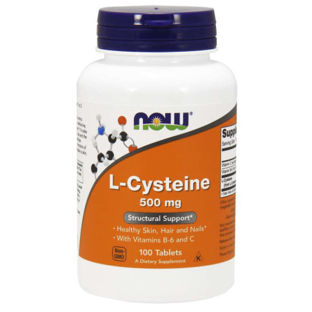 NOW FOODS L-Cysteina (100 tabl.)