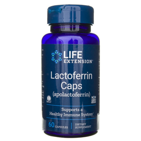 LIFE EXTENSION Lactoferrin Caps (apolactoferrin) (60 kaps.)