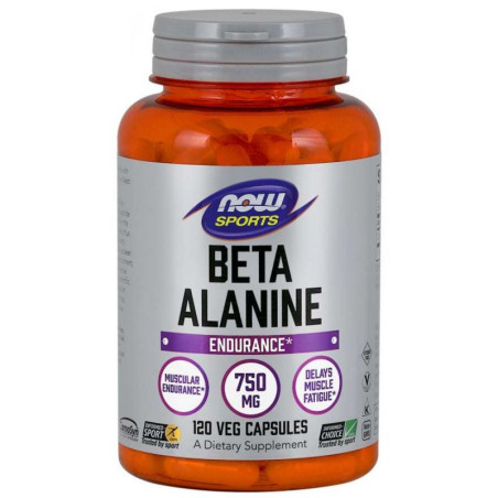 NOW FOODS CarnoSyn Beta Alanina 750 mg (120 kaps.)