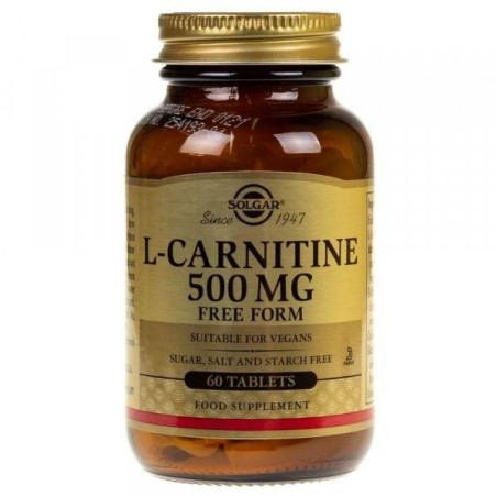 SOLGAR L-Karnityna 500 mg (60 tabl.)