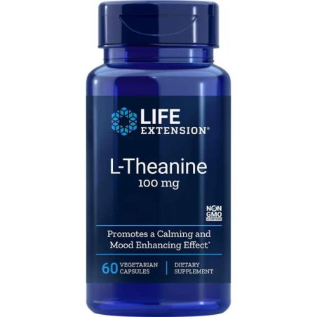 LIFE EXTENSION L-Theanine 100 mg (60 kaps.)