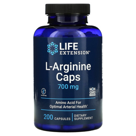 LIFE EXTENSION L-Arginina 700 mg (200 kaps.)