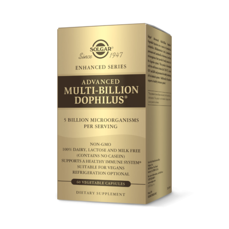 SOLGAR Advanced Multi-Billion Dophilus (60 kaps.)