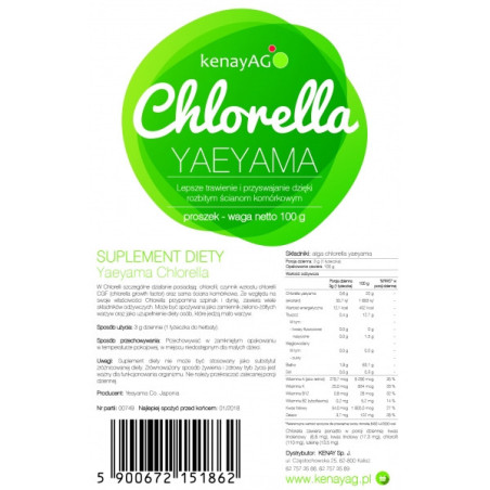 KENAY Chlorella Yaeyama (100 g)