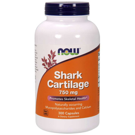 NOW FOODS Chrząstka rekina - Shark Cartilage (300 kaps.)